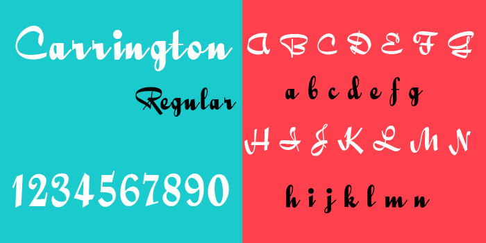 carrington-font