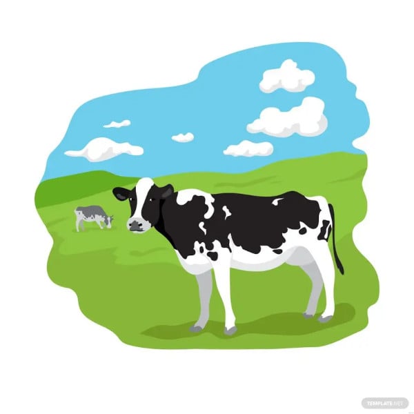 cow template