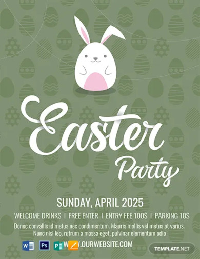 free easter invitation template