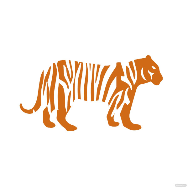 79+ Tiger Shape Templates, Crafts &amp; Colouring Pages