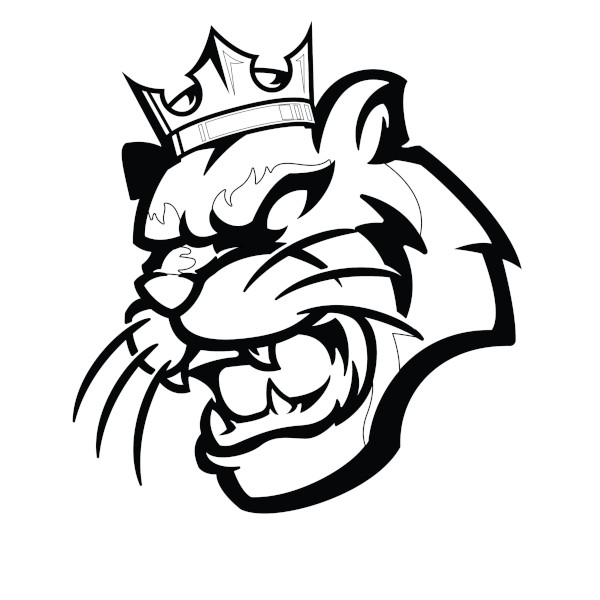 free king tiger coloring page