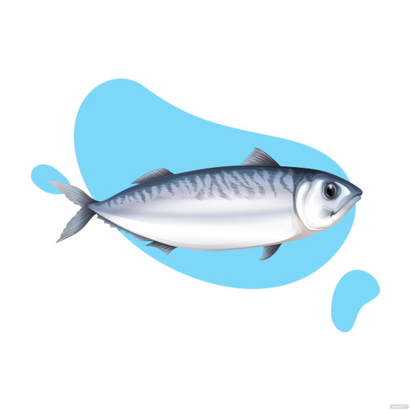 free realistic fish template