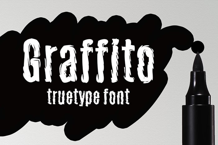 graffito-truetype-font