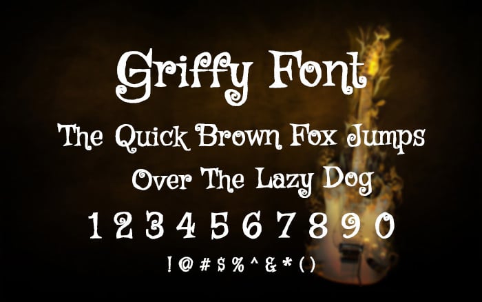Griffty Font