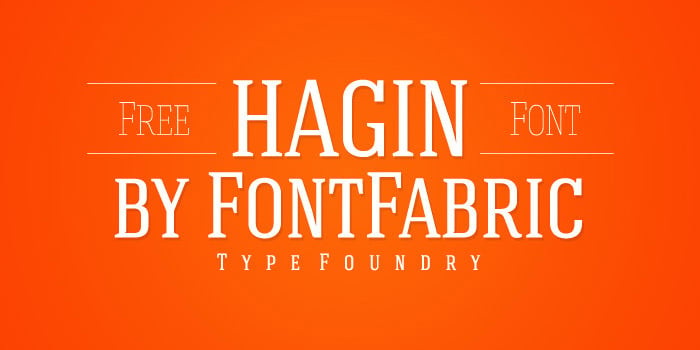 hagin free font
