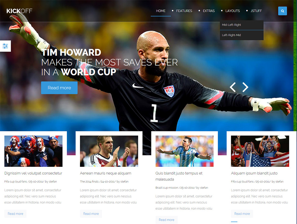 4+ Best Joomla Sport Templates & Themes