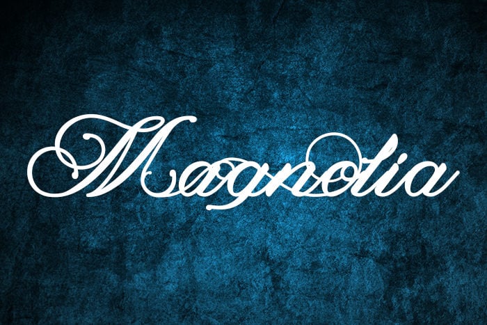 magnolia-font