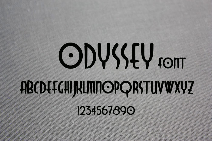 OdysseyFunky Font