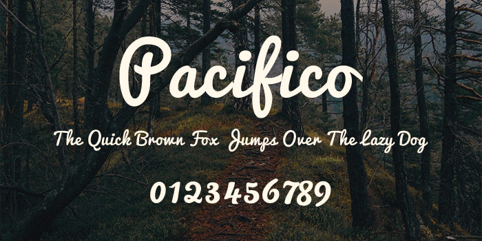 pacifico font