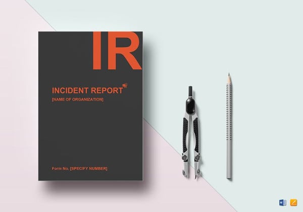 printable incident report template