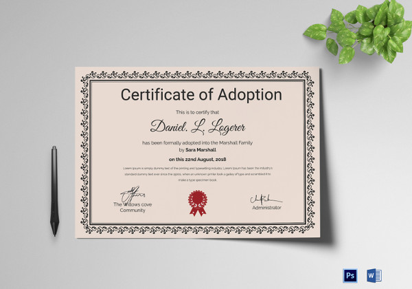 99+ Printable Certificate Template - Examples in PDF, Word, AI