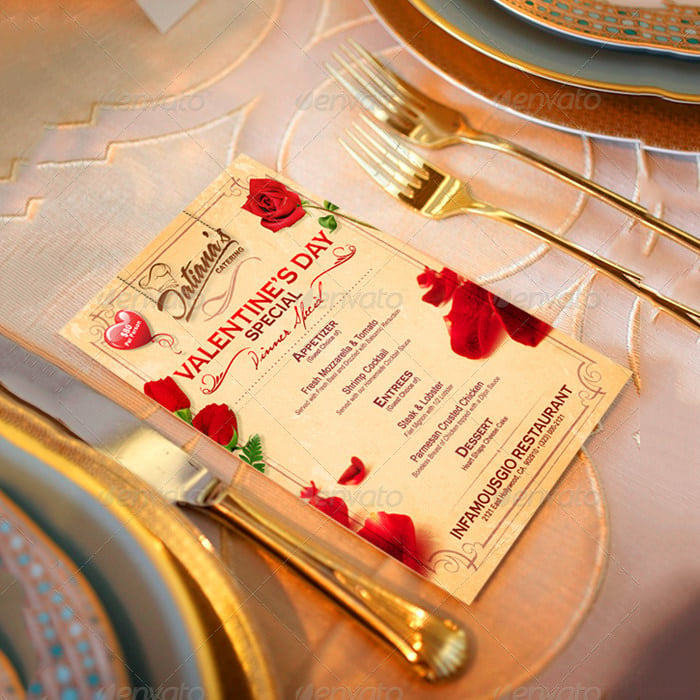 Valentines Menu 47 Free Templates In PSD EPS Format Download Free Premium Templates