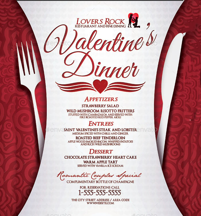 Valentines Menu 47+ Free Templates in PSD, EPS Format Download