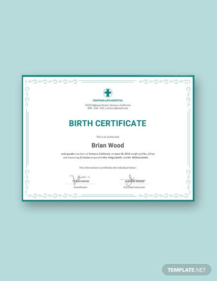 99+ Printable Certificate Template - Examples in PDF, Word, AI