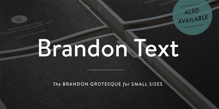 brandon grotesque