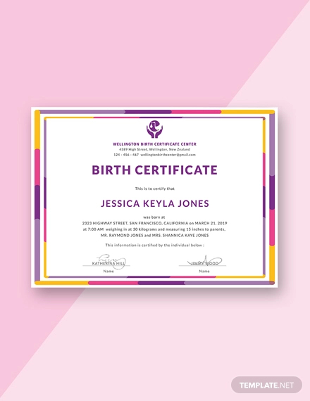 99+ Printable Certificate Template - Examples in PDF, Word, AI