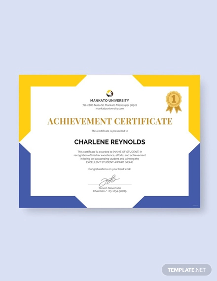 Sunday School Certificate Template - 9+ Word, Excel, PDF, AI, PSD ...