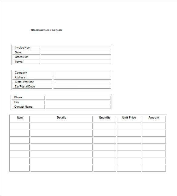 Service Invoice Template 20 Free Word Excel Pdf Format Download Free Premium Templates