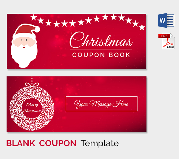 Blank Coupon Templates – 26+ Free PSD, Word, EPS, JPEG Format Download