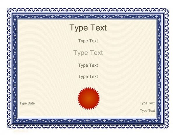 99 Free Printable Certificate Template Examples In PDF Word AI 