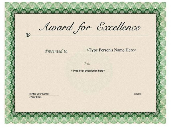 99+ Free Printable Certificate Template - Examples in PDF, Word, AI ...