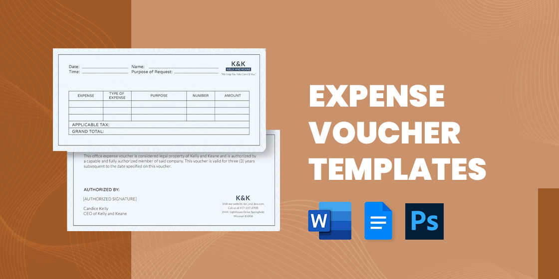 16  Expense Voucher Templates Word PDF Excel PSD