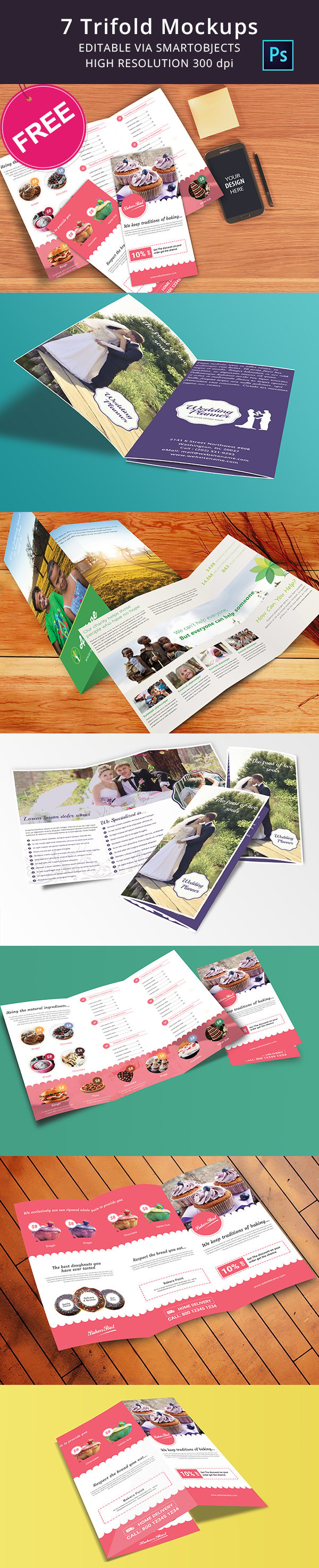 8.5 x11 trifold template indesign