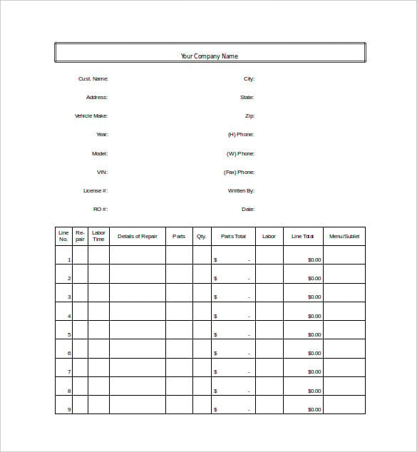 spreadsheet excel template free download