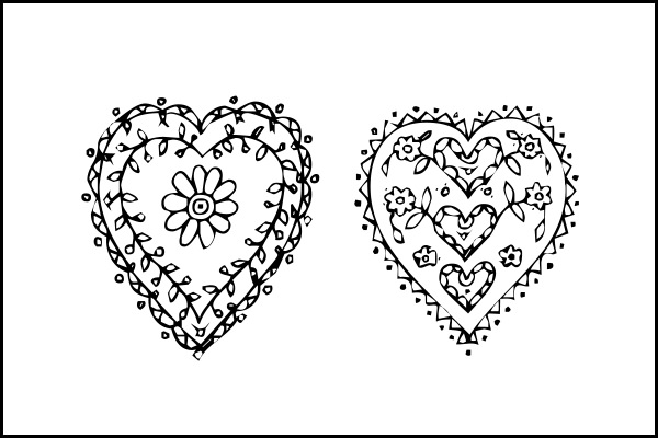 25+ Heart Template, Printable Heart Templates