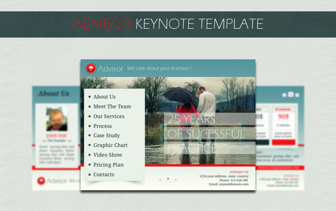 advisor-keynote-template