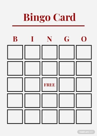 Ropro top 40 bingo Card
