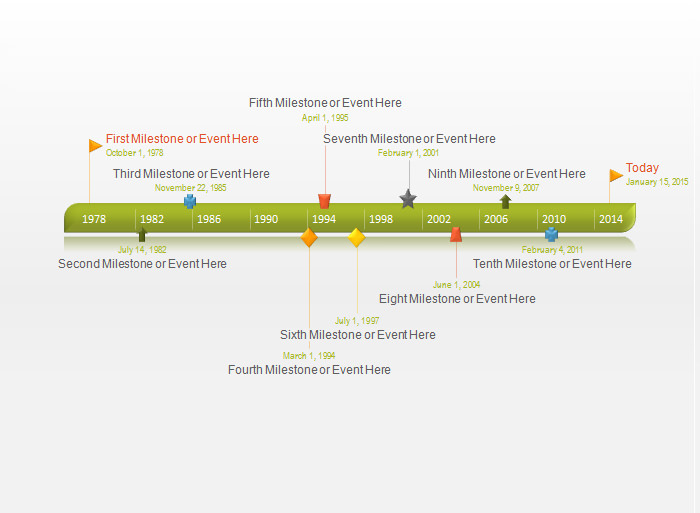 20+ Timeline Powerpoint Templates