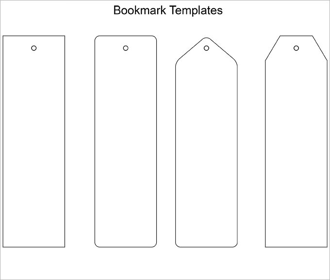 Free Printable Photo Bookmark Templates