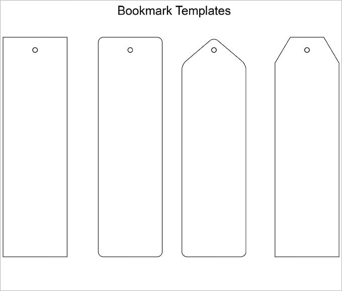 Free Printable Photo Bookmark Templates Printable Templates