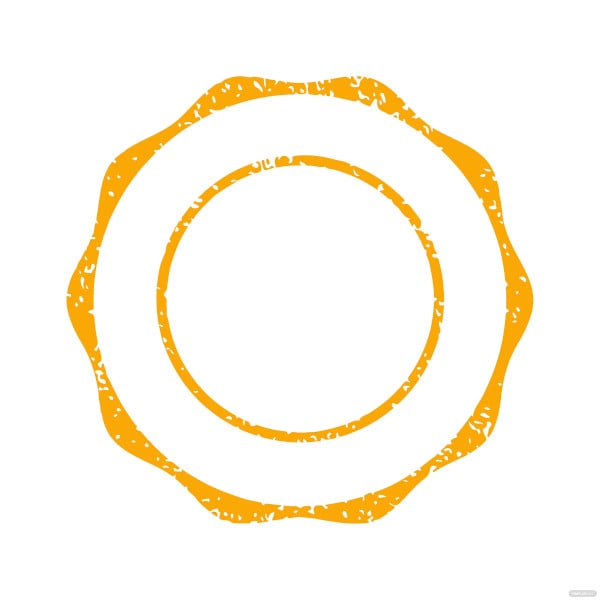 circle stamp clipart