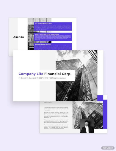 company business strategy presentation template