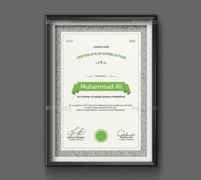 doodle certificate template