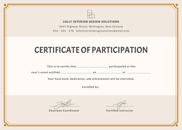Blank Certificate Design from images.template.net