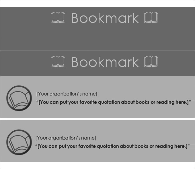 Blank Bookmark Template - 135+ Free PSD, AI, EPS, Word, PDF Format ...