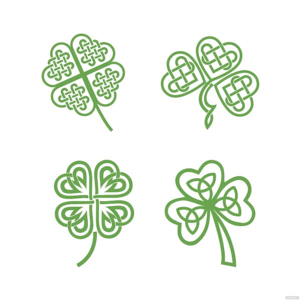 free celtic leaf coloring page template