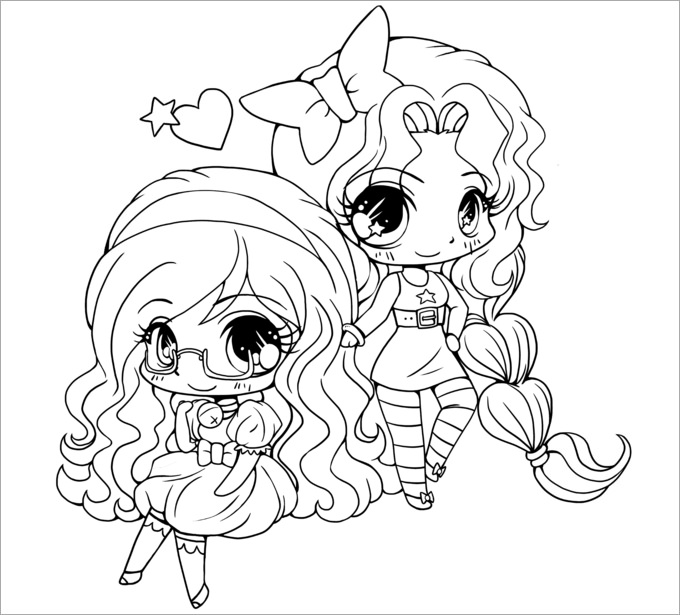 chibi female body template