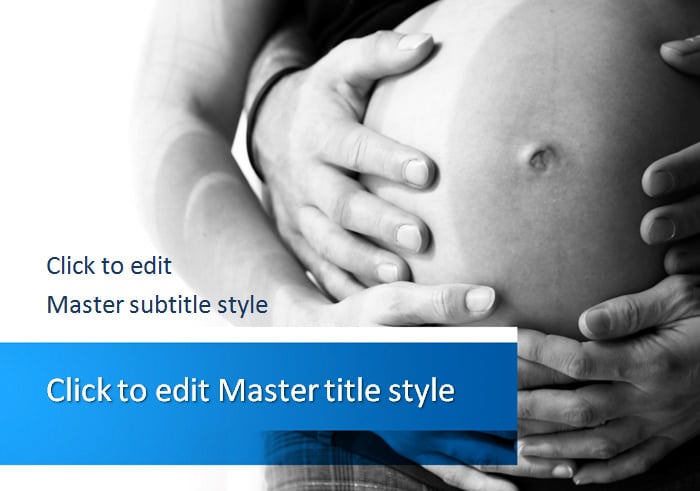 free pregnancy ppt template