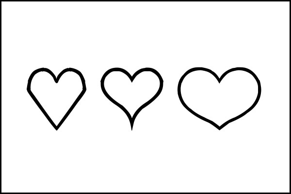 25+ Heart Template, Printable Heart Templates