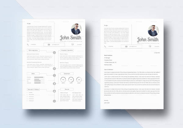 infographic bpo resume template