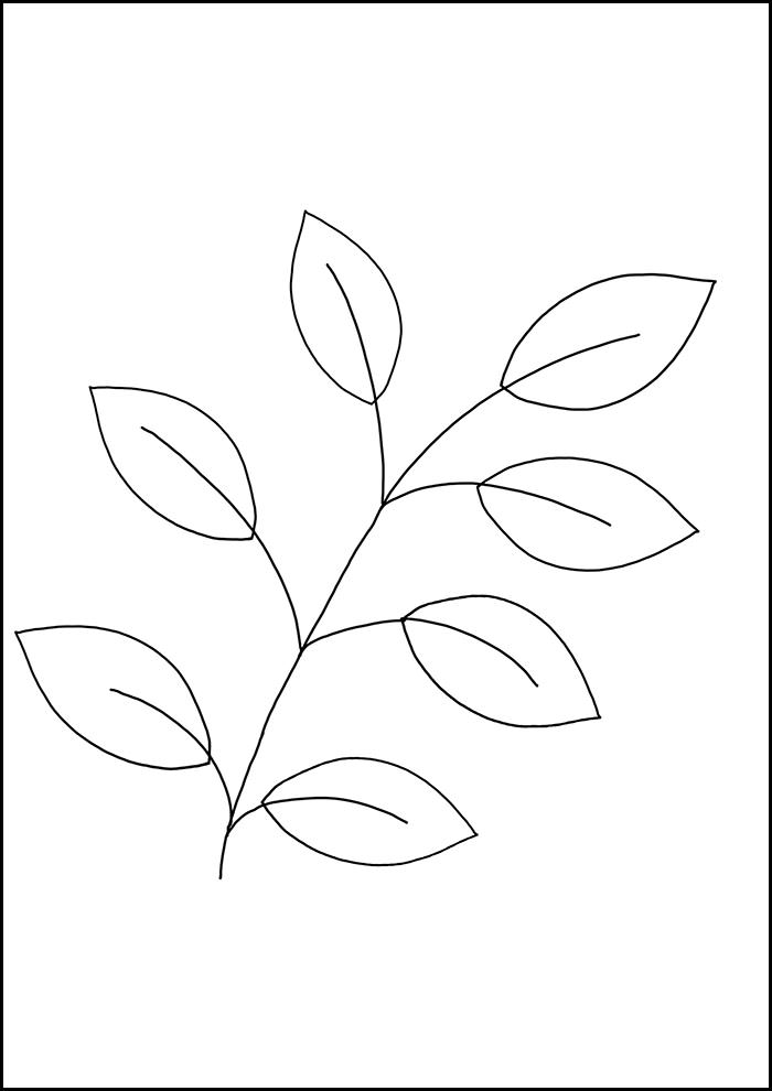 Leaf Template | Printable Leaf Templates | Free & Premium Templates