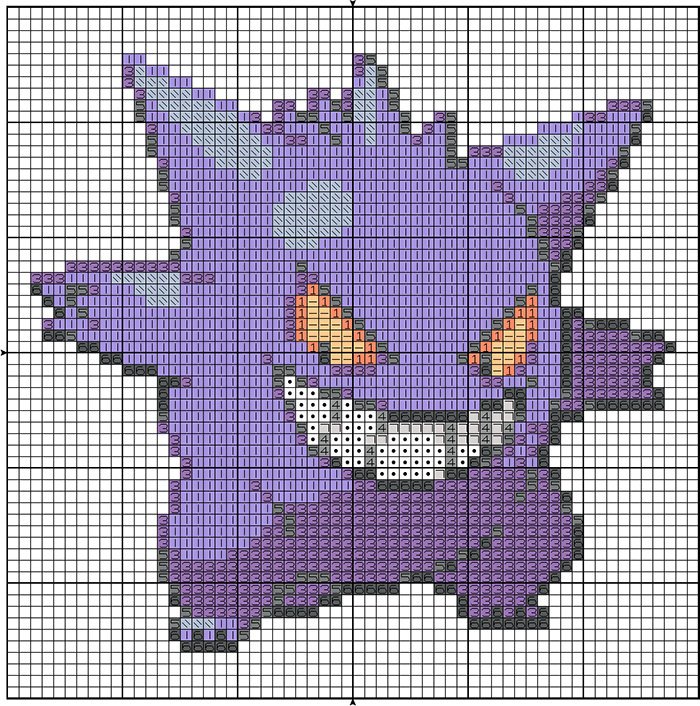 minecraft pixel art pikachu grid