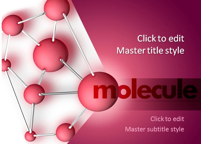 molecule powerpoint template