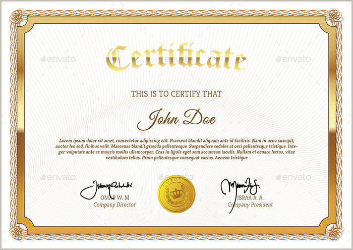 certificate template psd free download