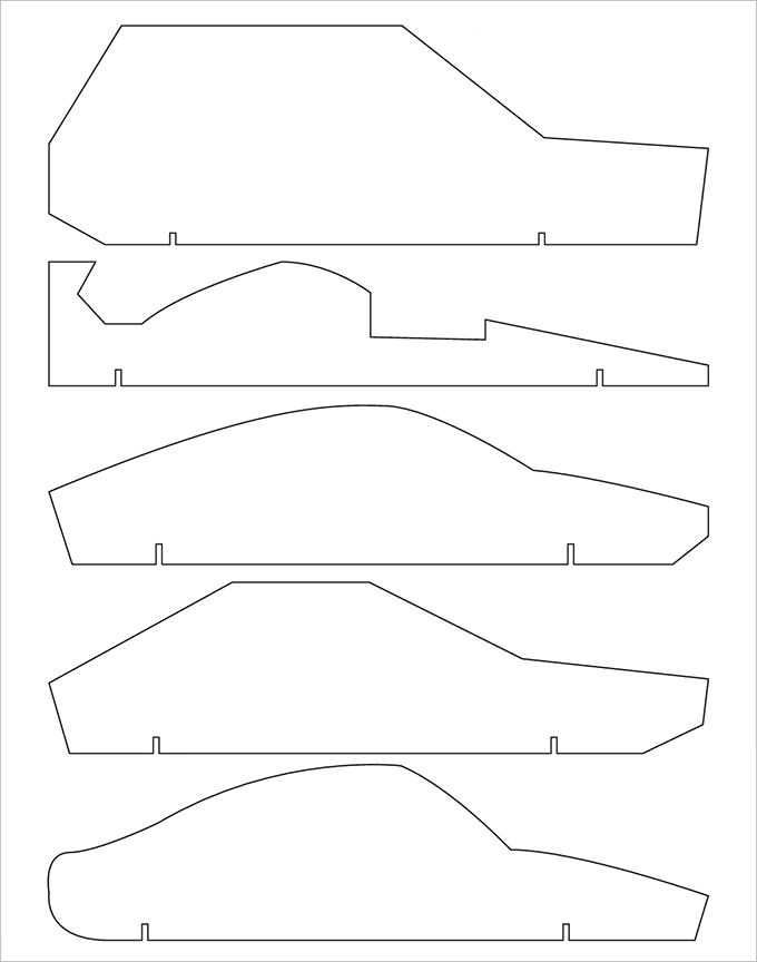 23  Cool Pinewood Derby Templates Free Sample Example Format Download