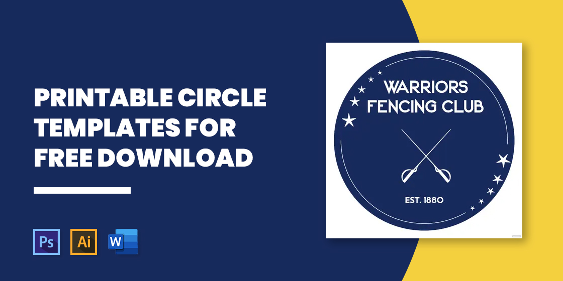 Printable 8 Inch Circle Template  Circle template, Templates printable  free, Printable circles